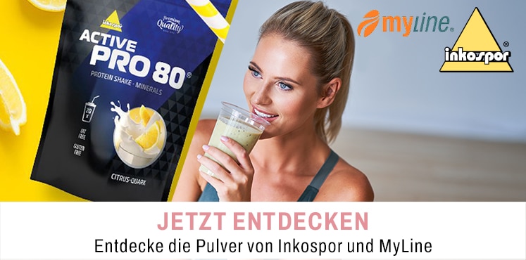 Entdecke die Pulver von Inkospor und MyLine