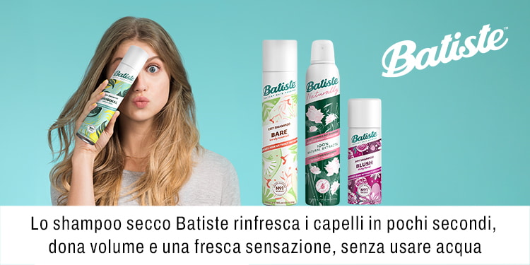 Shampoo senza usare acqua