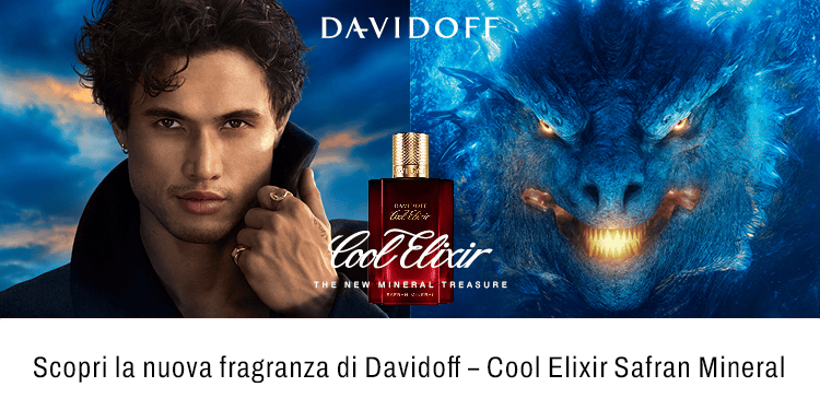 Scopri la nuova fragranza di Davidoff - Cool Elixir Safran Mineral
