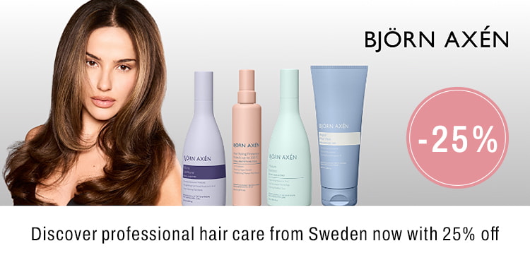 Discover professional hair care from Sweden now with 25% off
