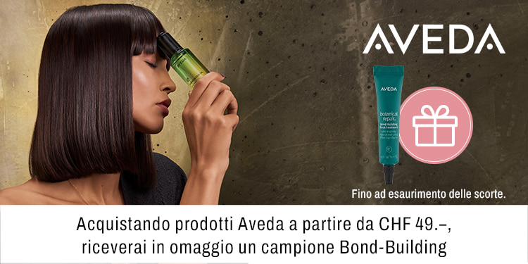 Acquistando prodotti Aveda a partire da CHF 49 ricevrai in omaggio un campione Bond Building