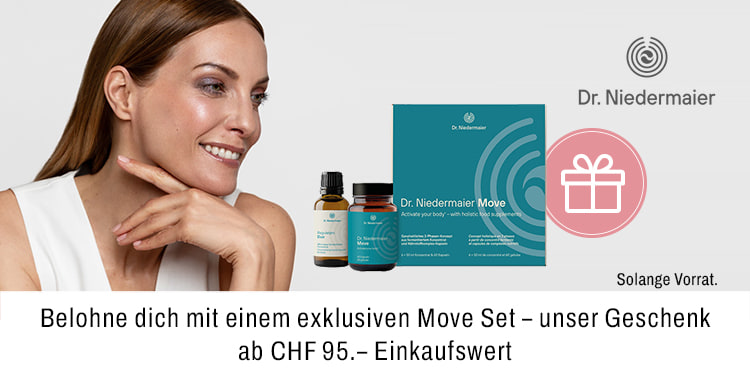 Belohne dich mit einem exklusiven Move Set unser Geschenk ab CHF 95 Einkaufswert