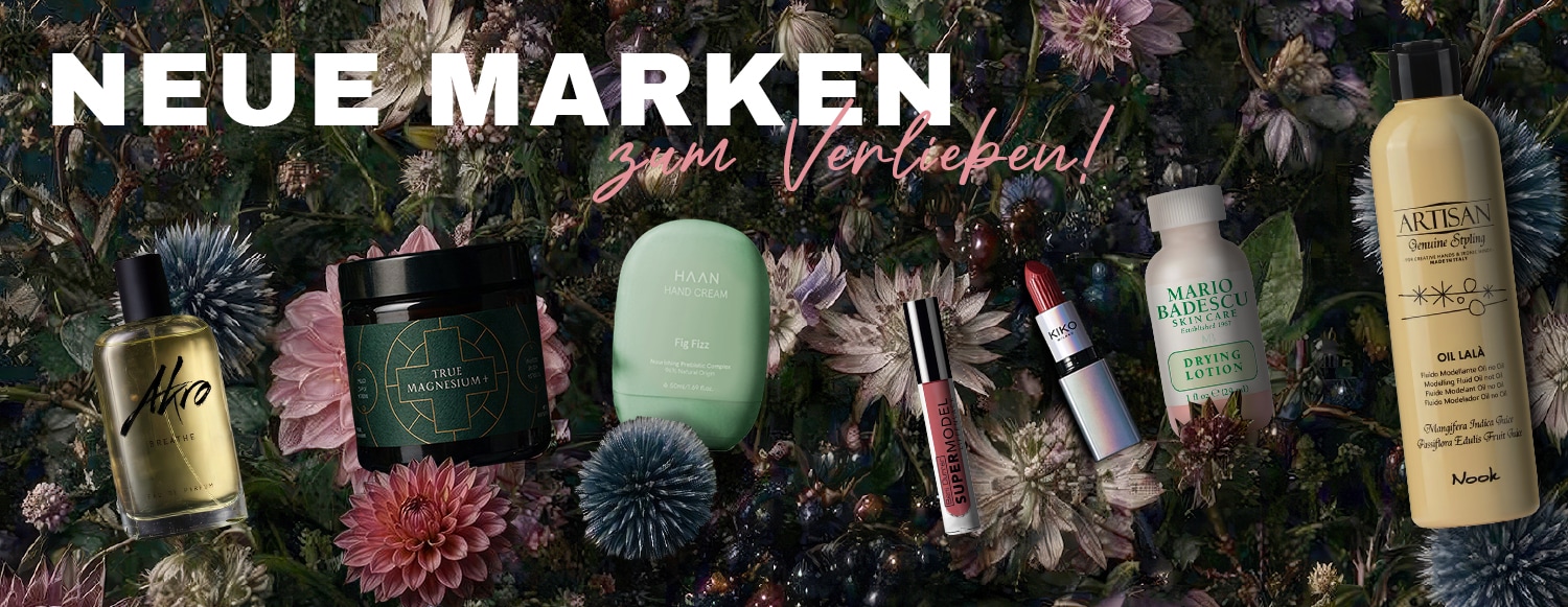 Entdecke neue Marken spannende Beauty Lieblinge und besondere Must haves