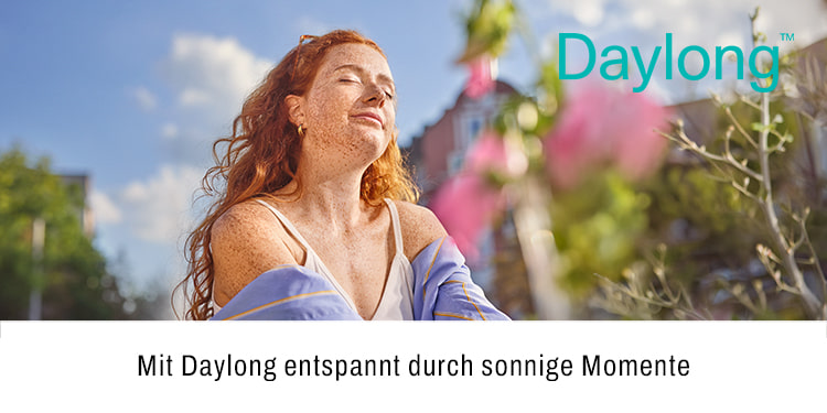 Mit Daylong entspannt durch sonnige Momente