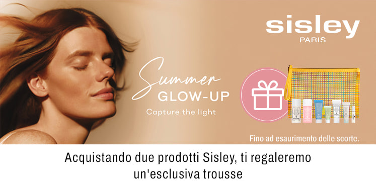 Acquistando due prodotti Sisley, ti regaleremo un\'esclusiva trousse
