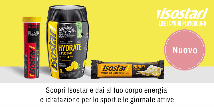 Scopri Isostar e dai al tuo corpo energia e idratazione per lo sport e le giornate attive