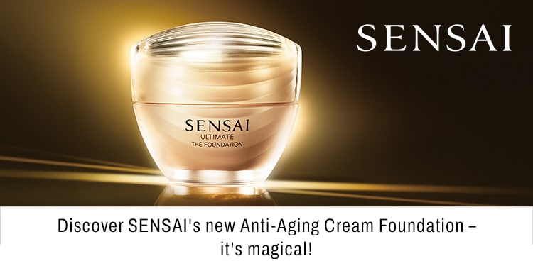 Discover the magic of SENSAI’s new Anti-Aging Cream Foundation