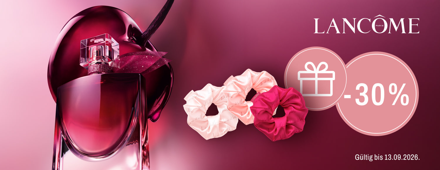 Dein Duft, dein Style dein Extra. Sichere dir 20 prozent auf La Vie est Belle und gratis Scrunchie dazu