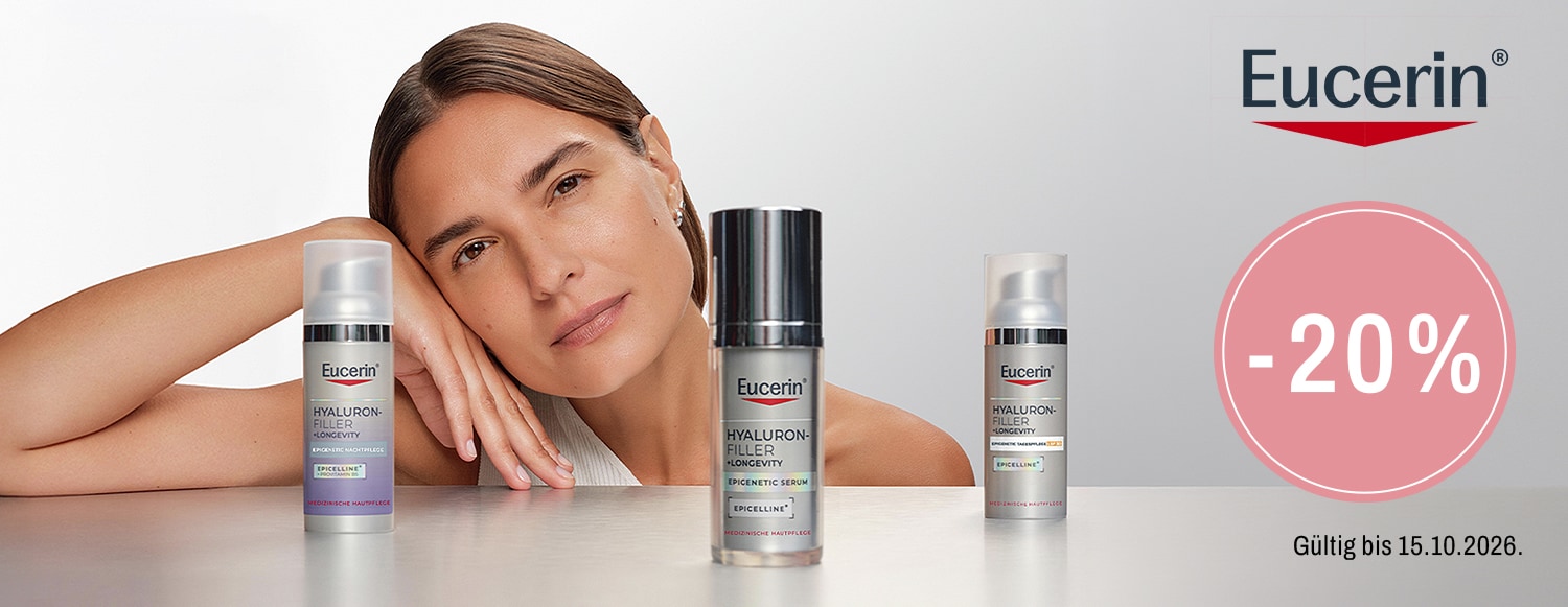20 Prozent auf die Anti Age Pflege von Eucerin