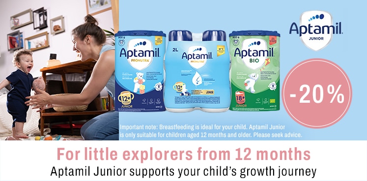 Aptamil Junior supports your child\'s growth journey