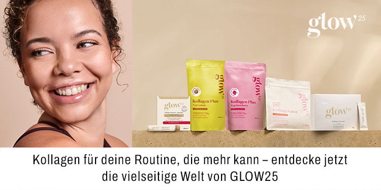Kollagen fuer deine Routine die mehr kann entdecke jetzt die vielseitige Welt von GLOW25