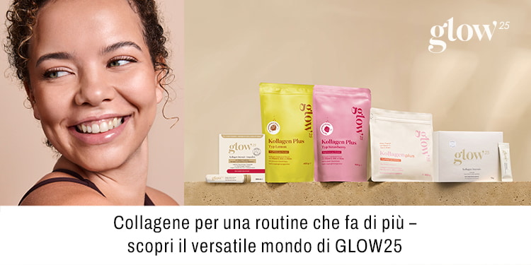 Collagene per una routine che fa di piu scopri il versatile di GLOW25