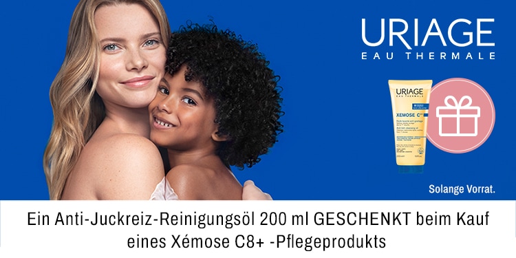 Ein Anti Juckreiz Reinigungsöl 200 ml GESCHENKT beim Kauf eines Xemose C8 plus Pflegeprodukts