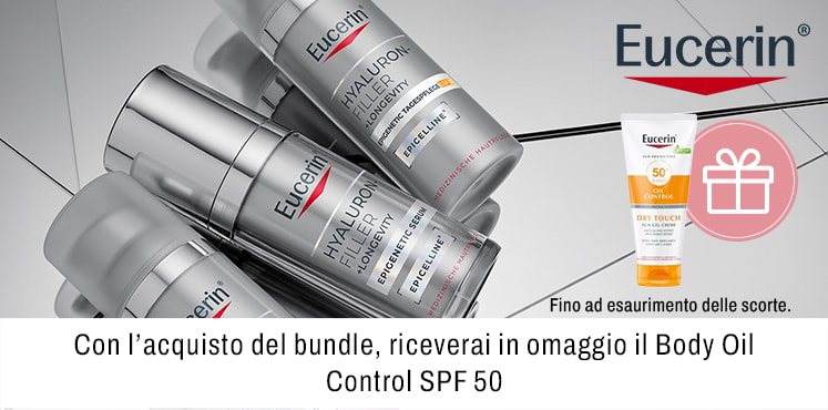 Acquistando il bundle ricevi in omaggio Body Oil Control SPF 50