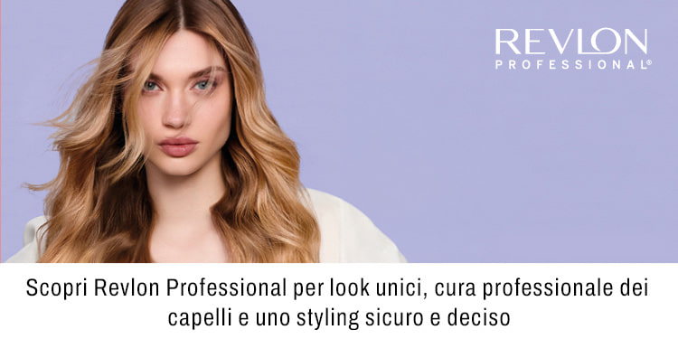 Scopri Revlon Professional per look unici cura professionale dei capelli e uno styling sicuro e deciso