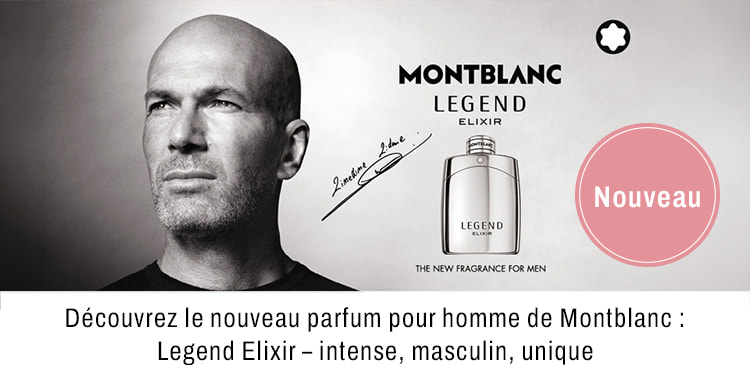 Decouvrez le noveau parum pour homme de Montblanc Legend Elixir intense masculin unique