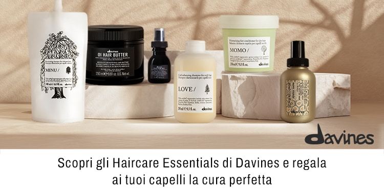 Scopri gli Haircare Essentials di Davines e regala ai tuoi capelli la cura perfetta