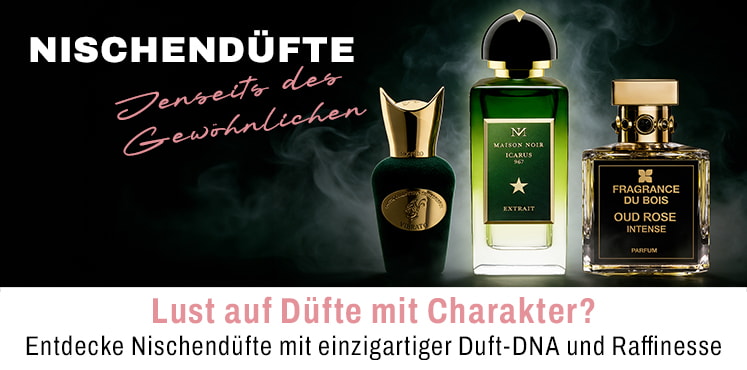 Entdecke Nischendüfte mit einzigartiger Duft DNA und Raffinesse
