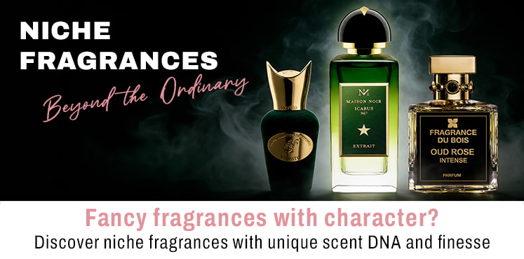 Disvoer niche fragrances with unique scent DNA and finesse