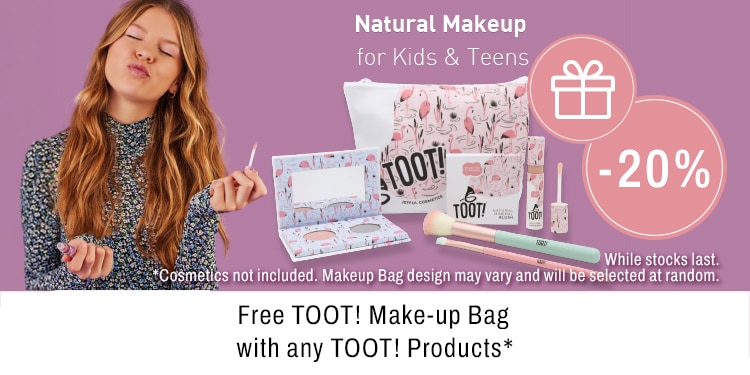Free TOOT Mak up Bag wth any TOOT Products