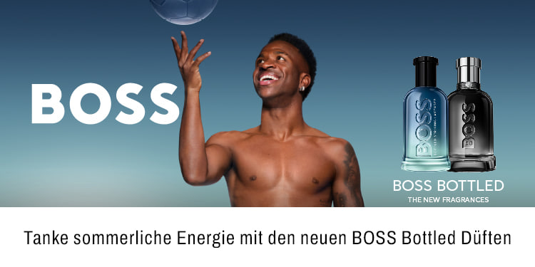 Tanke sommerliche Energie mit den neuen BOSS BOTLED Düften