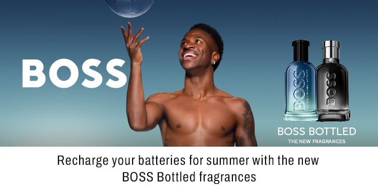 Recharge your batteries for summer with the new BOSS Bottled fragrances