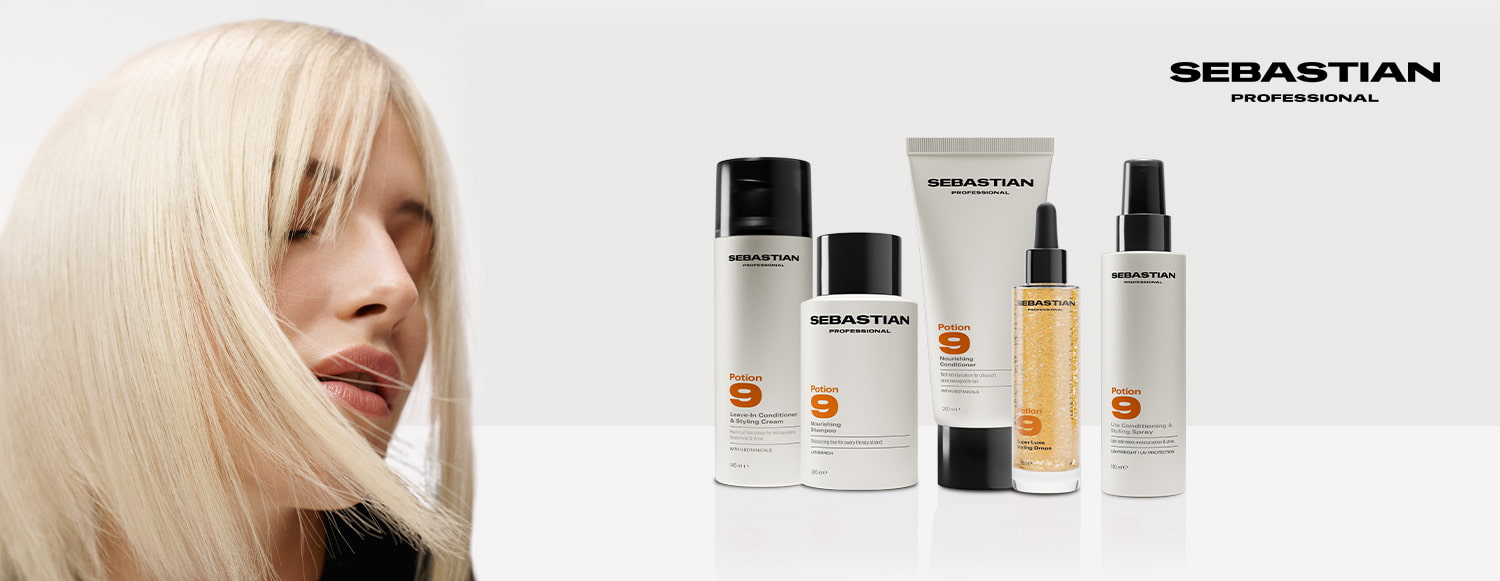Entdecke Potion 9 von Sebastian für flexible Styles natrülichen Grlanz und geschmeidiges und gepflegtes Haar