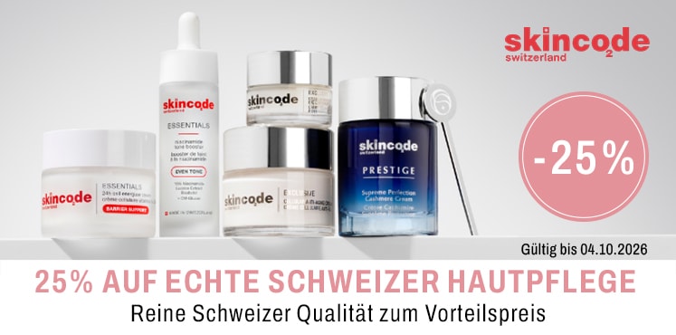 25 Prozent Rabatt auf echte Schweizer Hautpflege Qualität zum Vorteilspreis