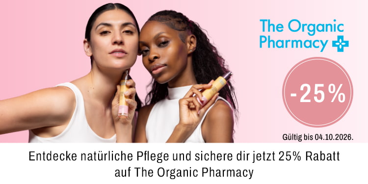 Entdecke natürliche Pflege und sichere dir jetzt 25 Rabatt auf the Organic Pharmacy