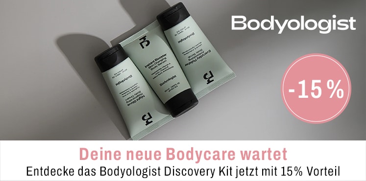 Entdecke des Bodyologist Discovery Kit jetzt mit 15 Prozent Vorteilsrabatt
