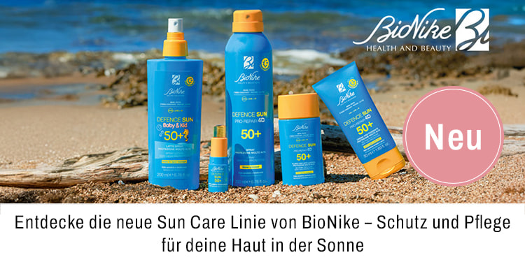 Entdecke die neue Sun car Linie von BioNike - Schutz und Pflege für deine Haut in der Sonne