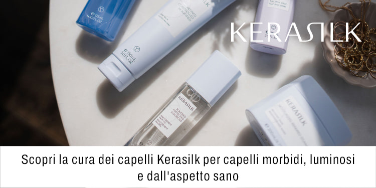 Scopri la cura dei capelli Kerasilk per capelli morbidi luminosi a dall aspetto sano