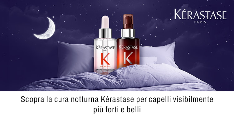 Scorpra la cura notturna Kerastase per capelli visiblmente piu forti e belli
