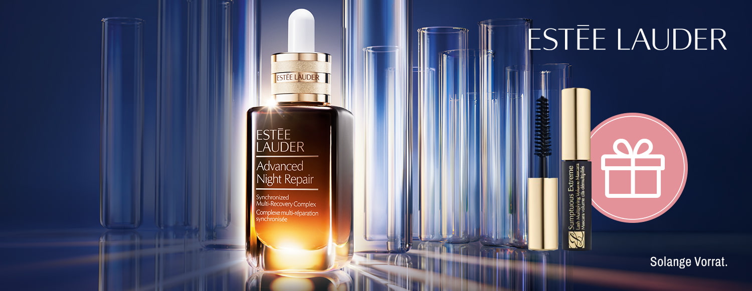 Beim Kauf von 2 Estée Lauder Produkten erhältst du eine Sumptuous Extreme Mascara (2,8 ml) als Geschenk