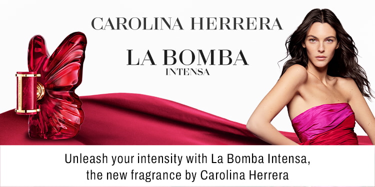 Unleash your intensity with La Bomba Intensa the new fragrance by Carolina Herrera