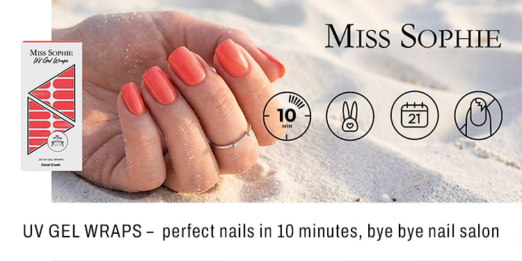 UV GEL WRAPS perfect nails in ten minutes by bye nail salon
