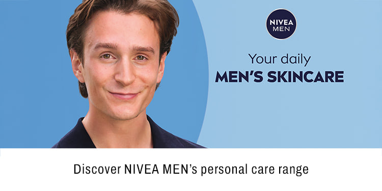 Discover NIVEA MENs personal care range
