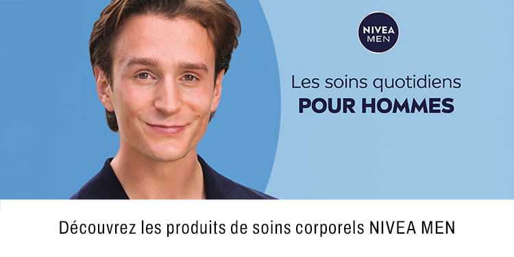 Decouvrez les produits de soins corporels NIVEA MEN