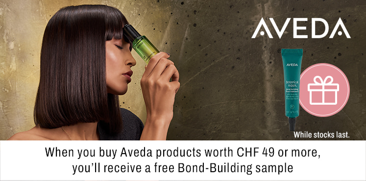 When you buy Aveda products worth CHF 49 or more youll receive a free Bond Building sample
