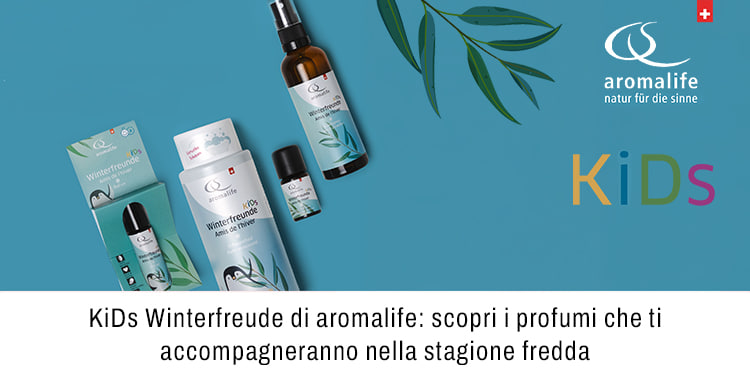 KiDs Winterfreude di aromalife scopri i profumi che ti accompagneranno nella stagione fredda