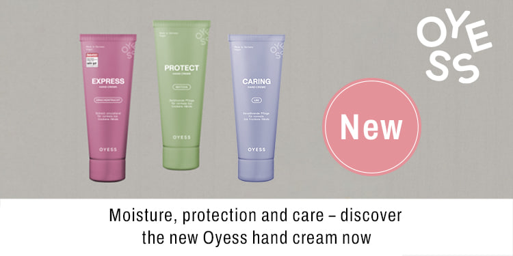 Moisture protection and care discover the new Oyess hand cream now