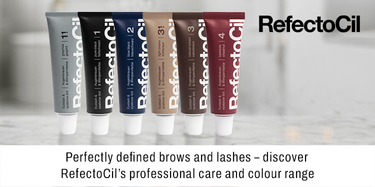 Perfectly defined brows and lashes discover RefectoCils professional care and colour range