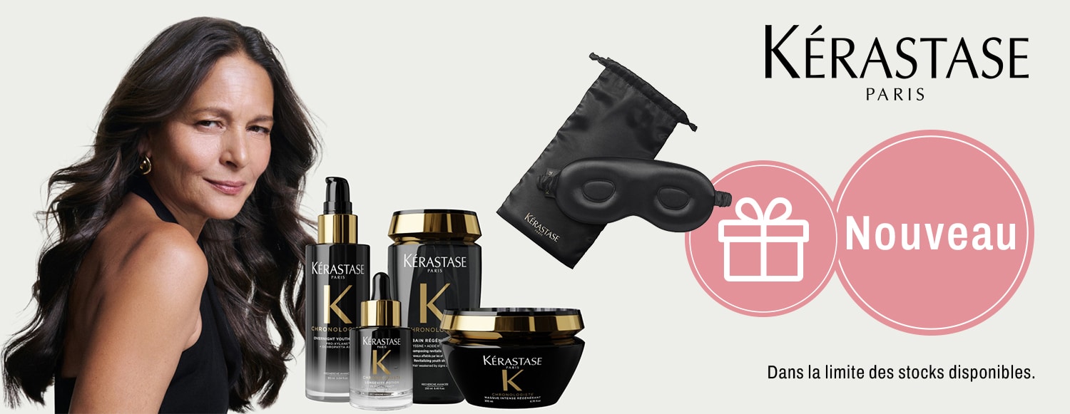 Pour tout achat de produits Kerastase a partir de 69 CHF receve un masque de nuit pour les yeux en cadeau