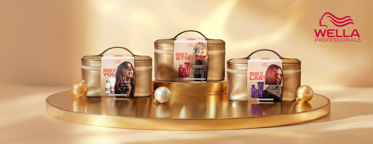 Hol dir die Wella Beauty Geschenksets inkl Cosmetic Pouch