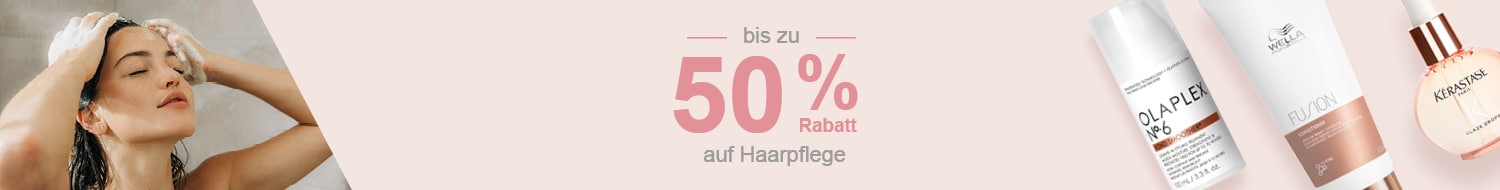 Beauty Weeks: Bis zu -50% auf Haarpflege Produkte