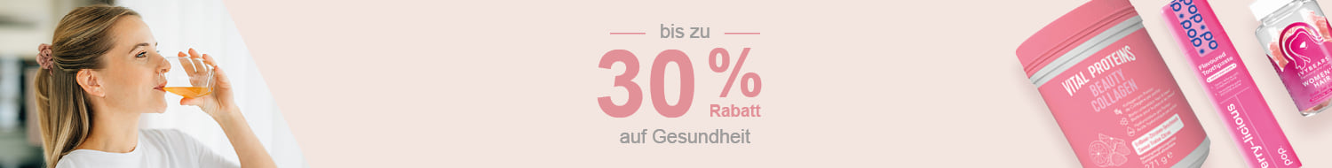 Beauty Weeks: Bis zu -30% auf Gesundheitsprodukte