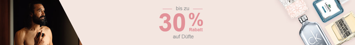 Beauty Weeks: Bis zu -30% auf Düfte