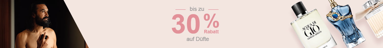 Beauty Weeks: Bis zu -30% auf Düfte
