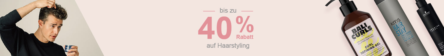Beauty Weeks: Bis zu -40% auf Haarstyling Produkte