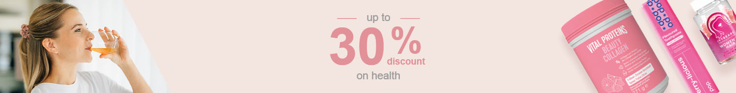 Beauty Weeks: up to -25% off health products